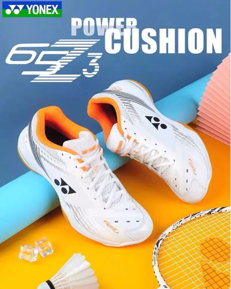 Top YONEX Badminton Shoes for Men and Women YY High-quality Shock-absorbing Breathable Non-slip Training Sports Tennis Sneakers