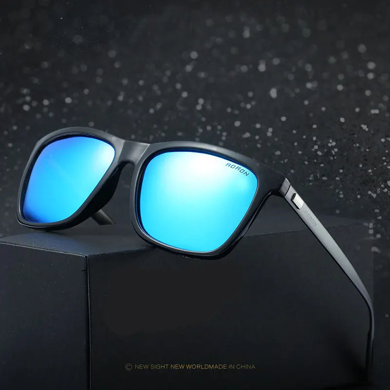 Square Men or Women Polarized Sunglasses Brand Designer HD lens Good Quality Fashion Sun Glasses For Driving night vision