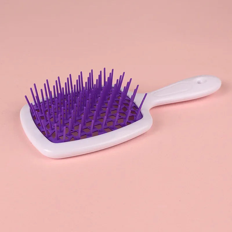 Original Fhi Heat  Hair Hollow Comb Ventilation Massage Comb Hollowing Out Hairbrush Untangle Unknot Undo Hair Care