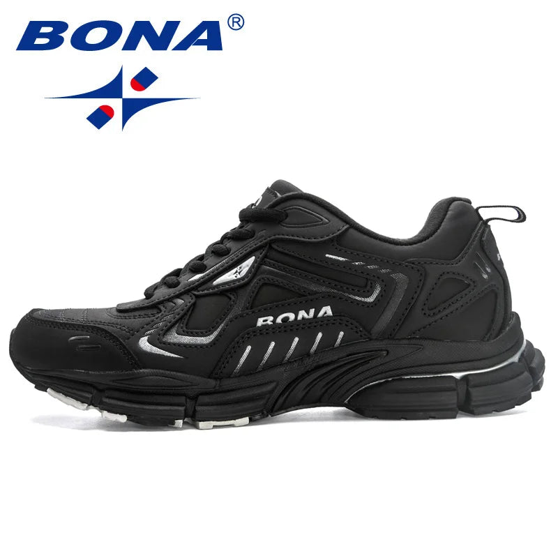 BONAsrsy er BONA 2023 New Designers  Man Anti-slip Jogging Footwear Trendy Running Shoes Men Outdoor Walking Sport Shoes Sneaker