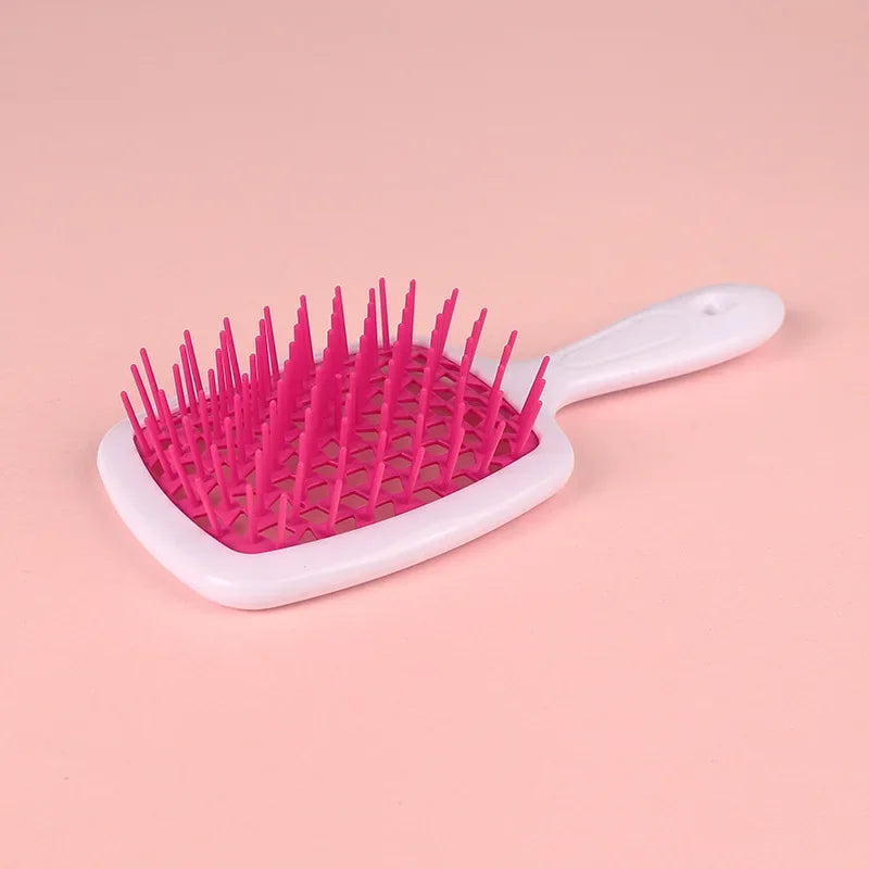 Original Fhi Heat  Hair Hollow Comb Ventilation Massage Comb Hollowing Out Hairbrush Untangle Unknot Undo Hair Care