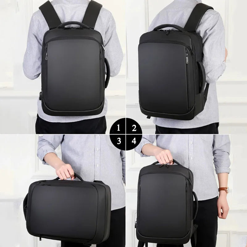 New Men's Waterproof Backpack Fashion Back Bag for Men Backpack Book Bag Men's Stylish Backpack 15.6" Notebook Backpack Gifts