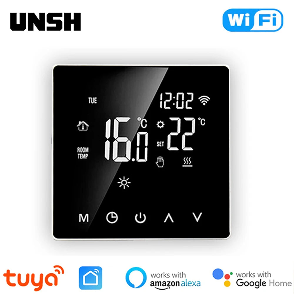 Tuya WiFi ZigBee Smart Thermostat Electric Floor Heating Water/Gas Boiler Temperature Controller Support Alexa Google Home Alice