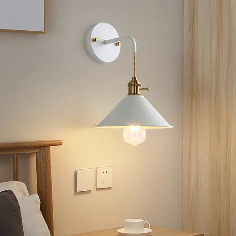 Retro Wall Lamp Home Indoor Dercorative Wall Sconces For Living Room Bedroom Besides Balcony Hallway Bar Lighting Fixture