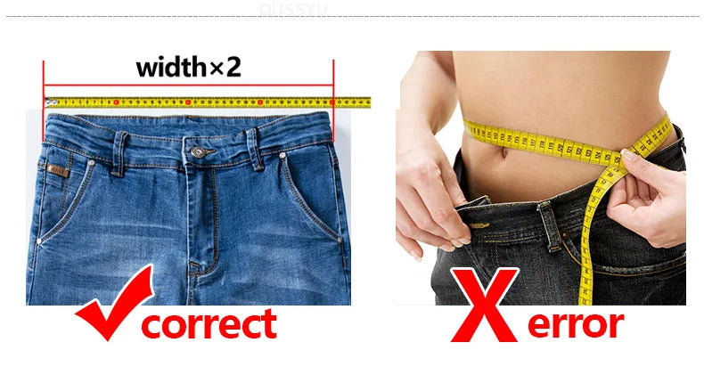 Brand Clothing Spring Summer Cosy Soft Lyocell Fabric Men's Jeans Loose Wide Leg Pants Elastic Waist Casual Trousers Plus Size