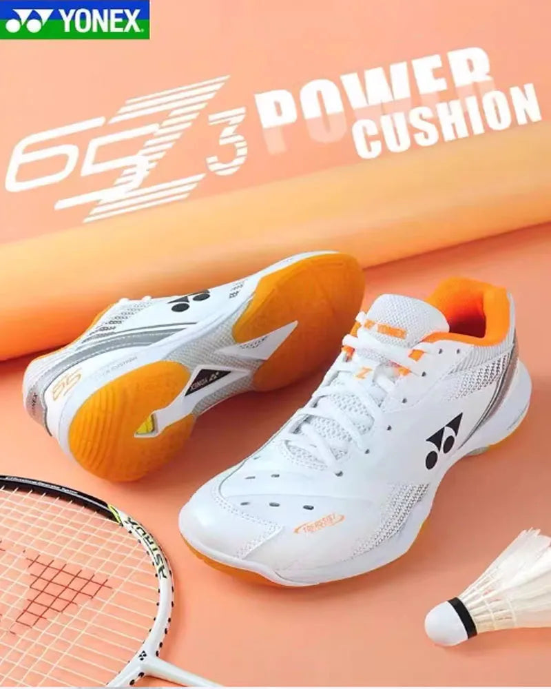 Top YONEX Badminton Shoes for Men and Women YY High-quality Shock-absorbing Breathable Non-slip Training Sports Tennis Sneakers