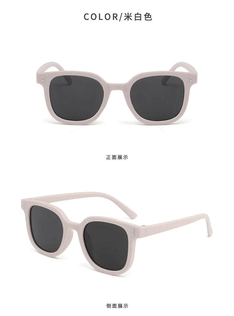 Children's Small Frame Square Sunglasses Girl Brand Designer Fashion Sun Glasses Boys Outdoor Shading Eyewear UV400 Gafas De Sol