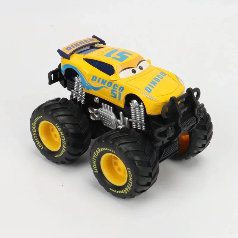 Large size Disney Pixar Cars Toy Bigfoot McQueen Jackson Storm Mater Inertial force car Model Toy For Kid birthday Gift