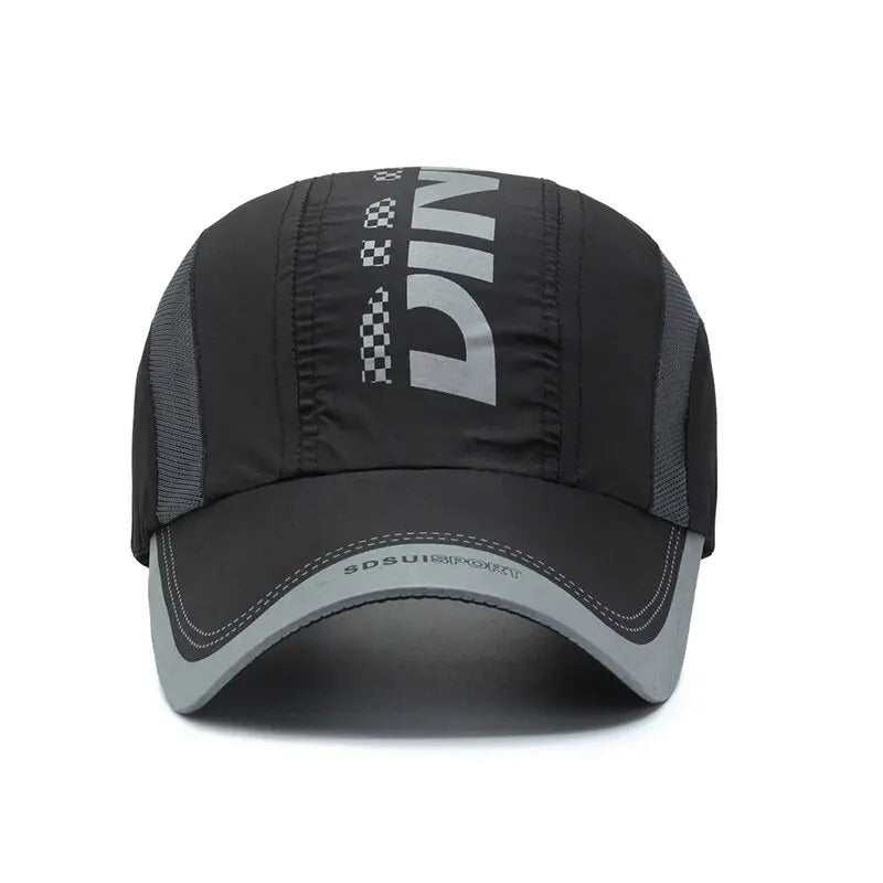 New Summer Hat Quick-Drying Cap Fashion Spring Baseball Cap Outdoor Sports Cap Breathable Mesh Hat Visor Hat