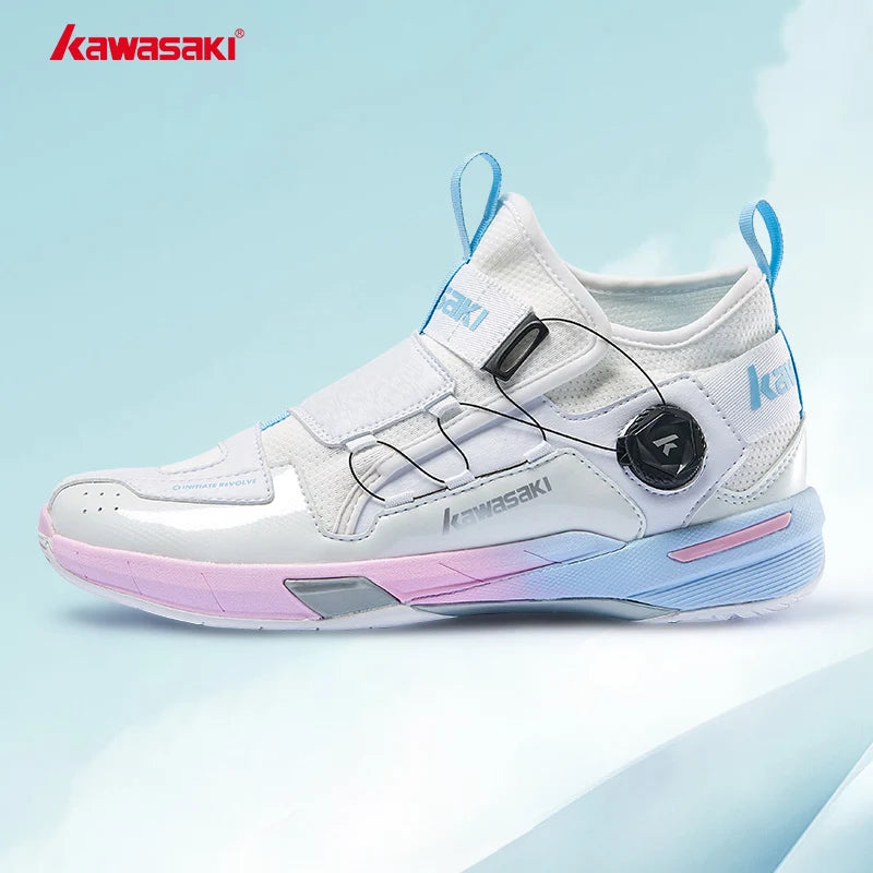 Kawasaki Badminton Shoes WIDE FEET FAVOR A3311 Sneakers Men Tennis Female Breathable Durable Sports Men's Sneaker Shoes