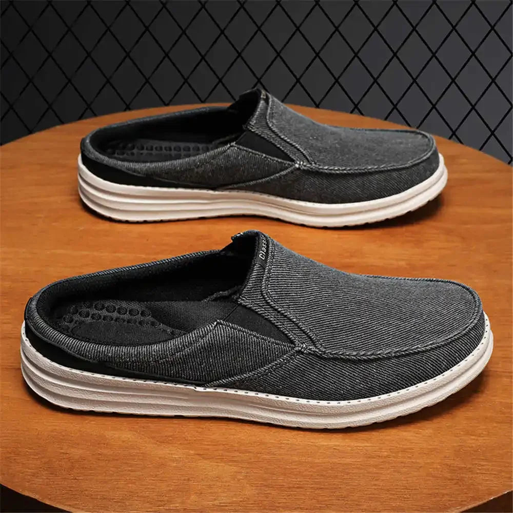 Without Heels Size 40 Volleyball Shoes Man Casual Men's Stylish Sneakers Trending Sports Loafers Outing Loafersy Practice