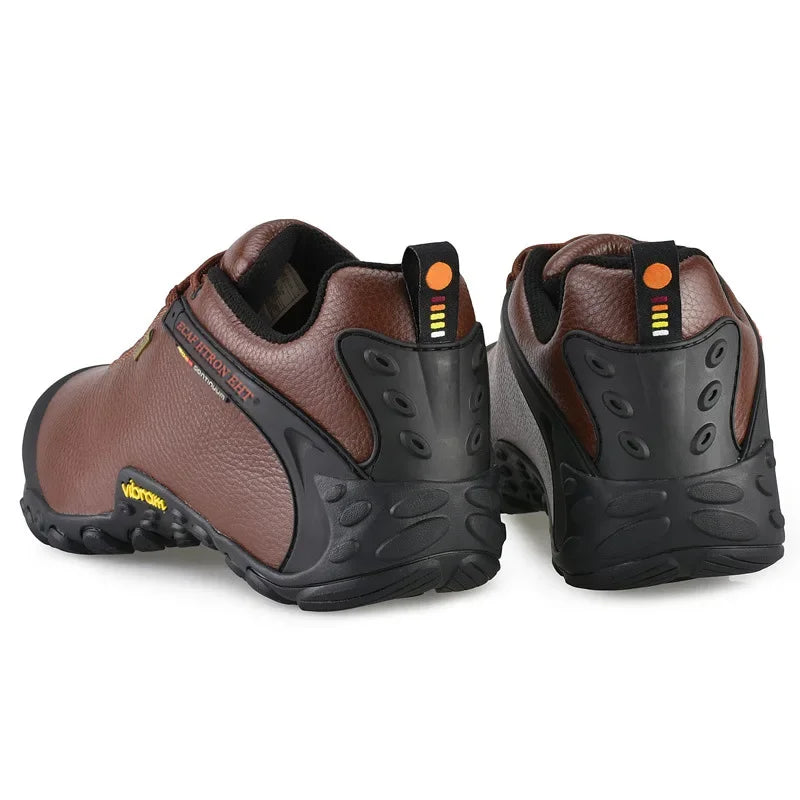 High Quality Unisex Hiking Shoes Autumn Winter genuine leather Outdoor Mens women Sport Trekking Mountain Athletic Shoes 224-5