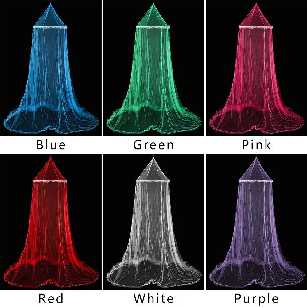 Princess Mosquito Net Canopy Encryption Dome Fly Insect Mesh Repellent Protection Single Entry Bed Decoration Home Decor