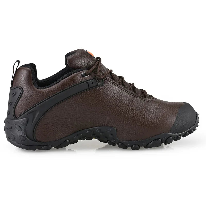 High Quality Unisex Hiking Shoes Autumn Winter genuine leather Outdoor Mens women Sport Trekking Mountain Athletic Shoes 224-5