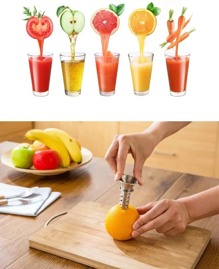 Squeeze Lemon Press Citron Manual Lemon Orange Juicer Mini Portable Mixer Kitchen Gadgets and Accessories Cooking Fruit Tools