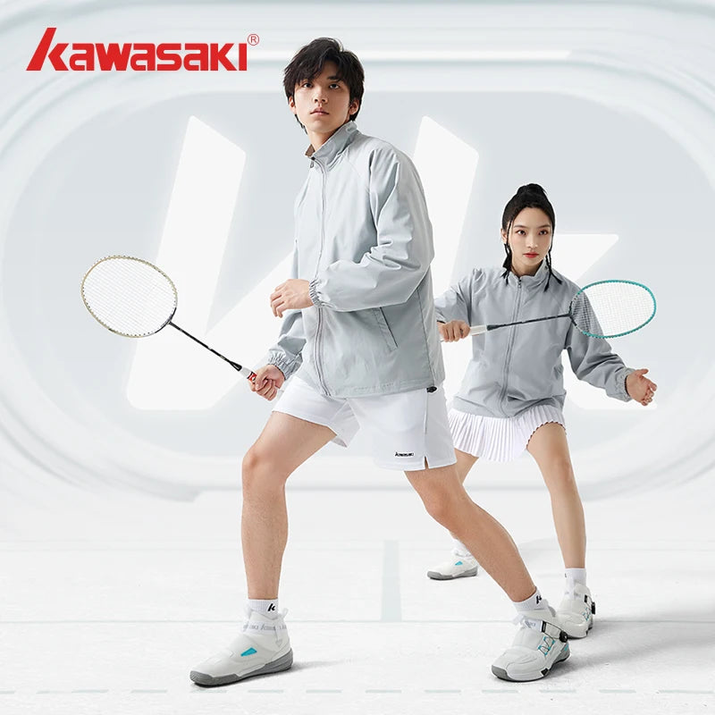 Kawasaki Badminton Shoes WIDE FEET FAVOR A3311 Sneakers Men Tennis Female Breathable Durable Sports Men's Sneaker Shoes