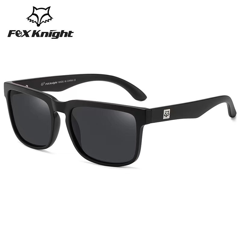 New Fox Knight Brand Square Sunglasses Women Men High Quality Glasses Outdoor Riding Fishing Sun Glasses Retro Shades Uv400