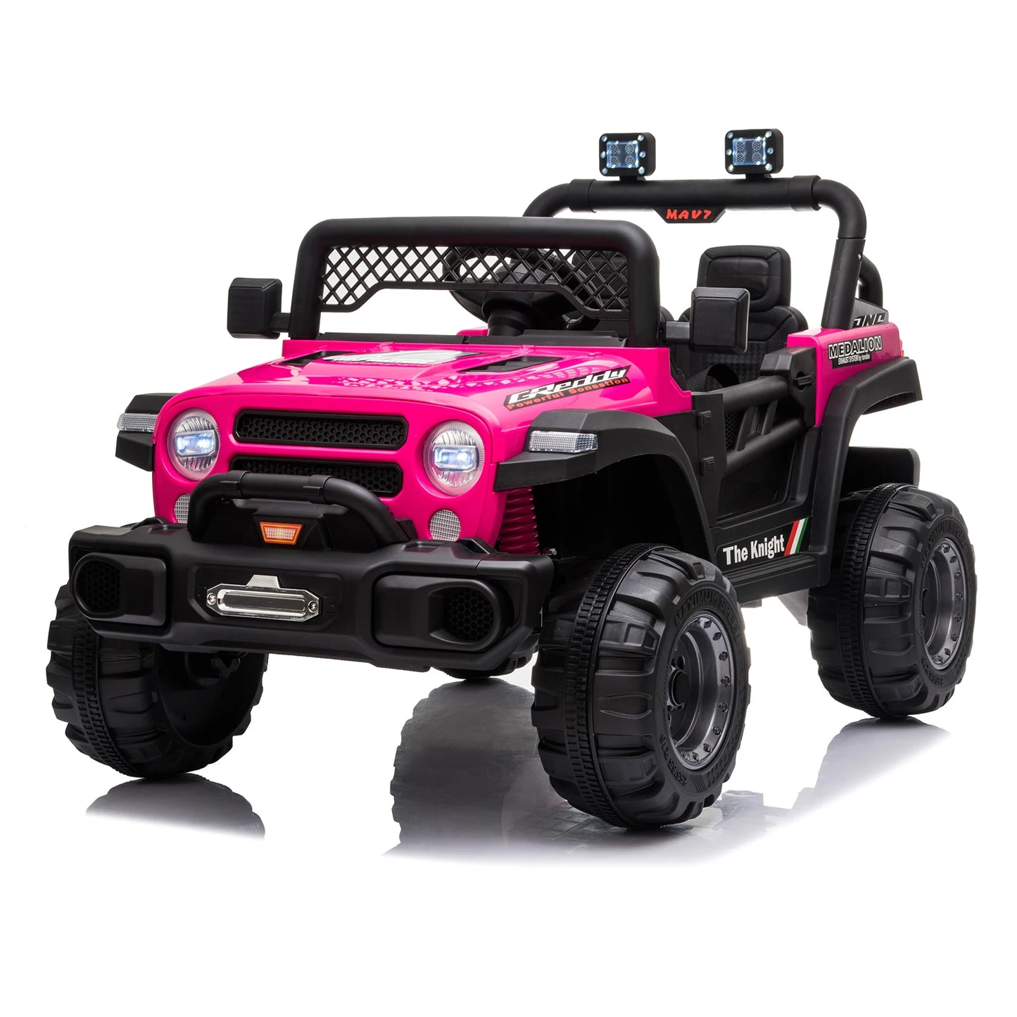 Electric car for Kids Ride On Car,kids Electric Car Dual Drive 12V 4.5A.h with 2.4G Remote Control off-road Vehicle red car toys