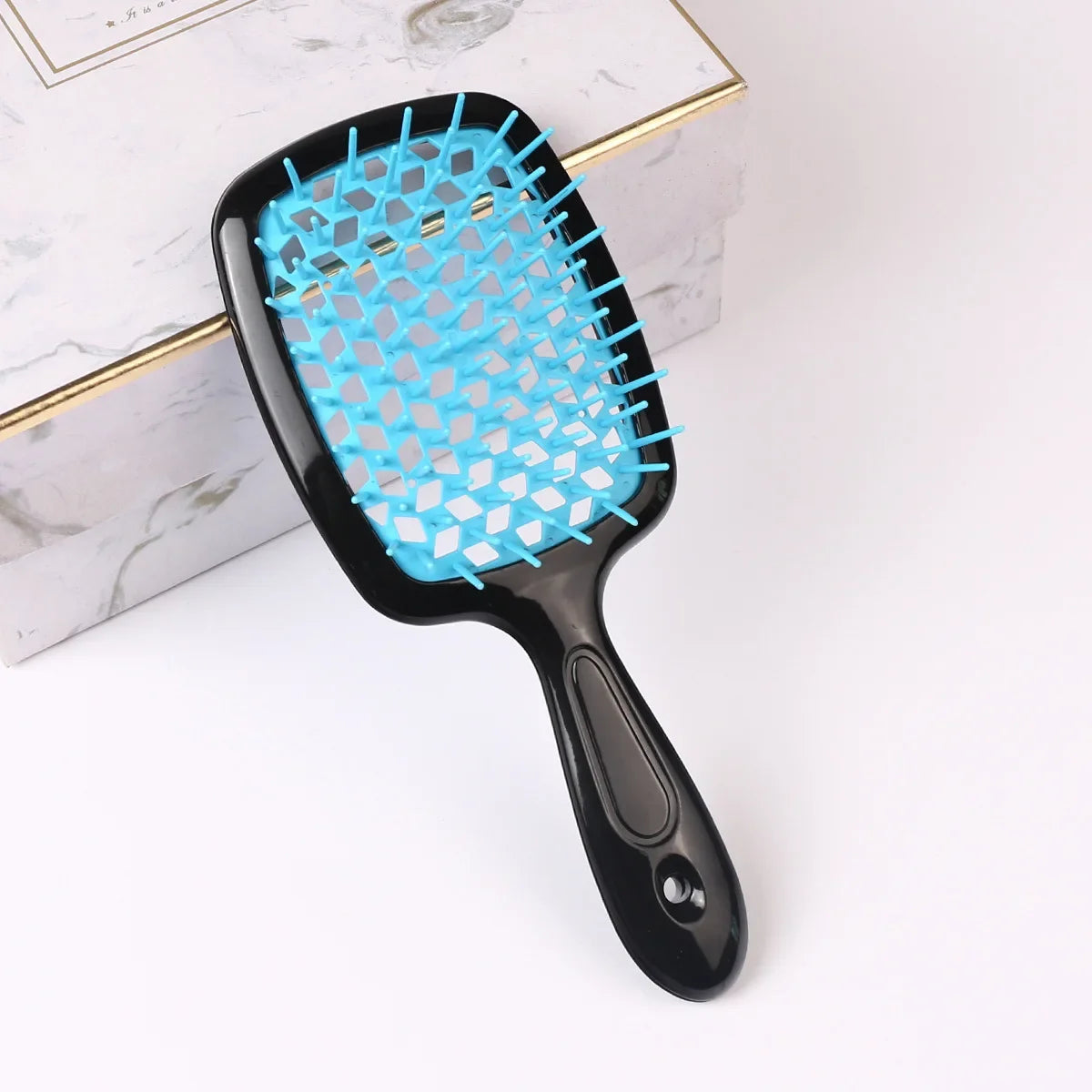 Original Fhi Heat  Hair Hollow Comb Ventilation Massage Comb Hollowing Out Hairbrush Untangle Unknot Undo Hair Care