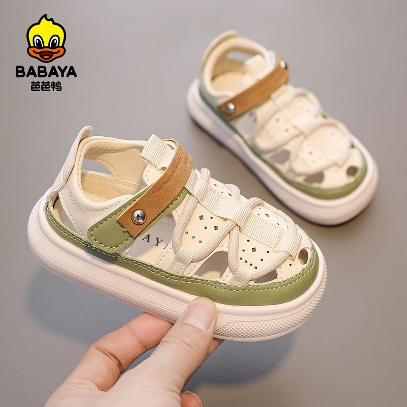 Babaya Children's Sandals Boys Beach Shoes Baby Shoes Summer 2023 New Girls Casual Shoes for Kids