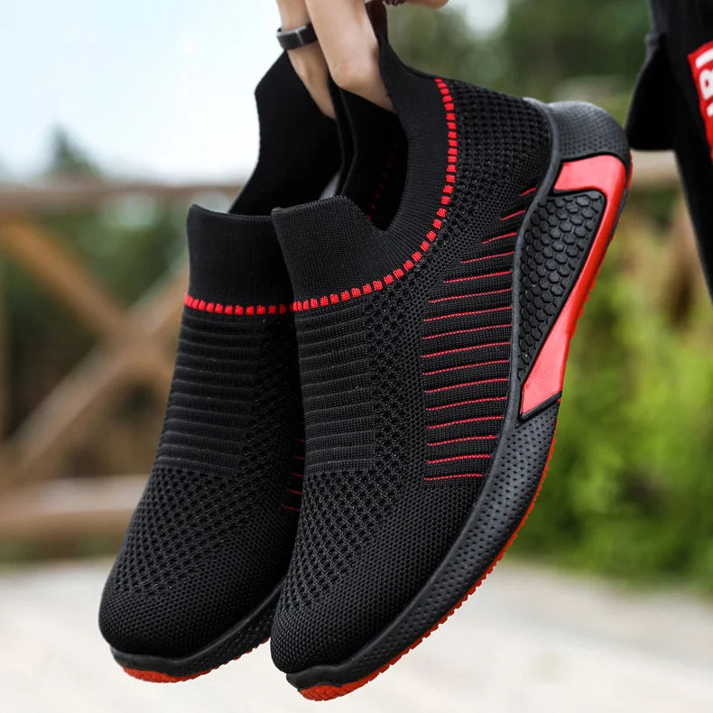 Xiaomi Youpin Casual Shoes Men Soft Soled Hard Wearing Walk Sneakers Cushioning Lace Up High Quality Sport Footwear Safety Boots