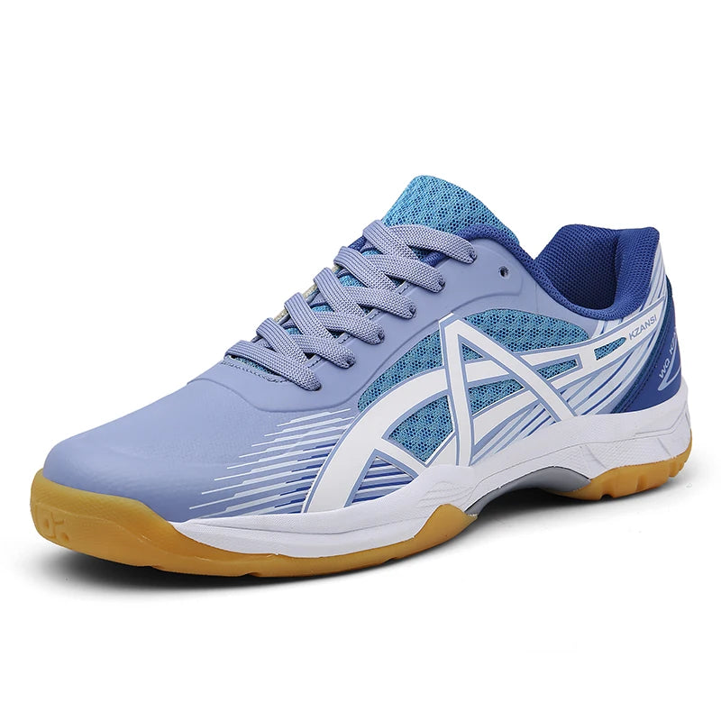 Unisex Men Women Badminton Squash Indoor Sports Shoes Ultra-light Rubber Sole Volleyball Training Sneakers