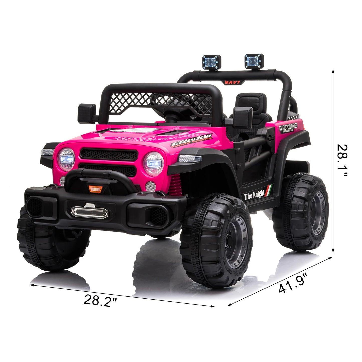 Electric car for Kids Ride On Car,kids Electric Car Dual Drive 12V 4.5A.h with 2.4G Remote Control off-road Vehicle red car toys