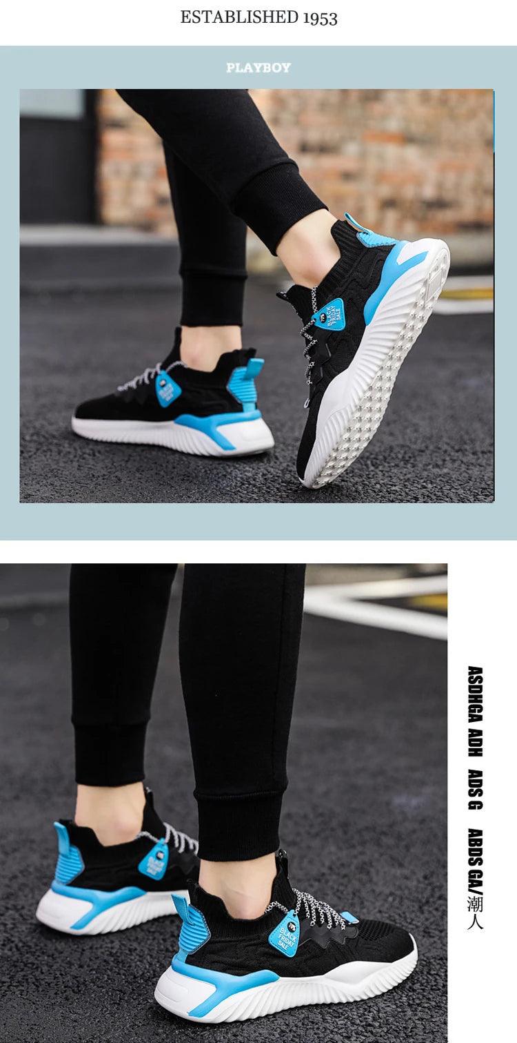 Fashion Men's Casual Shoes Comfort Men's Sneakers 2023 Male High Quality Breathable Platform Shoes Running Shoes Tenis Masculino