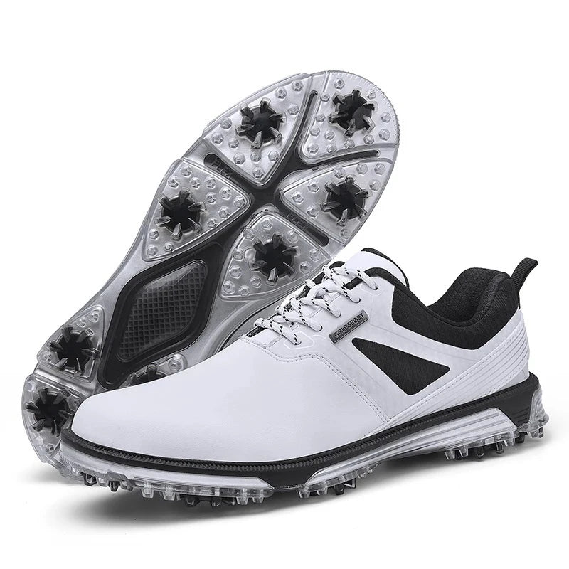 Waterproof Golf Shoes Men Comfortable Golf Sneakers Outdoor Size 40-47 Walking Footwears Sports Anti Slip Athletic Sneakers