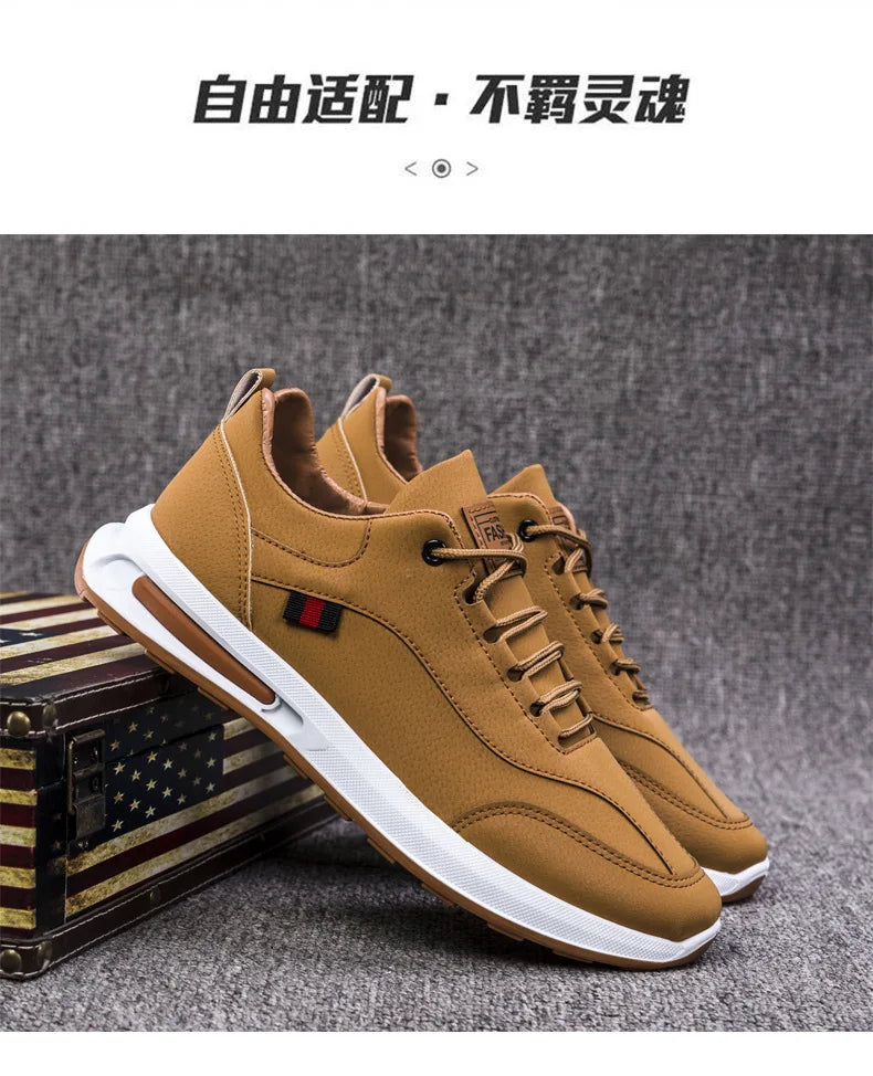 Classics Style Men's Hiking Shoes Lace Up Men Sport Shoes Outdoor Jogging Trekking Male Sneakers 2023 New Trendy Casual Sneakers