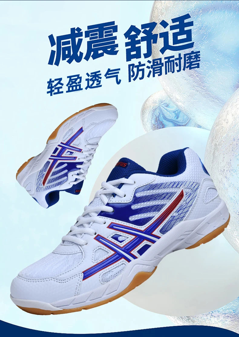 Women Men Kids Badminton Shoes Table Tennis Volleyball Sneakers Training Tenis Sports Handball Athletics Non Slip