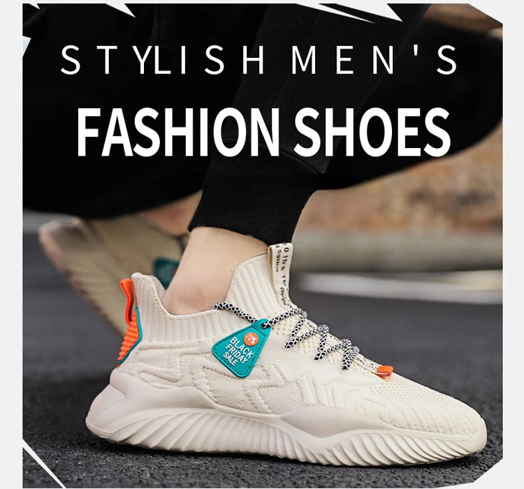 Fashion Men's Casual Shoes Comfort Men's Sneakers 2023 Male High Quality Breathable Platform Shoes Running Shoes Tenis Masculino