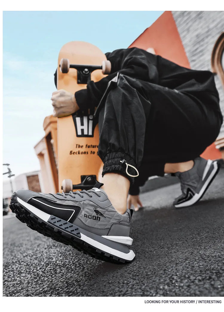 New Casual Shoes Men Sneakers High Quality Men's Sport Shoes Thick-soled Tenis Running Shoes for Man Outdoor Walking Shoes