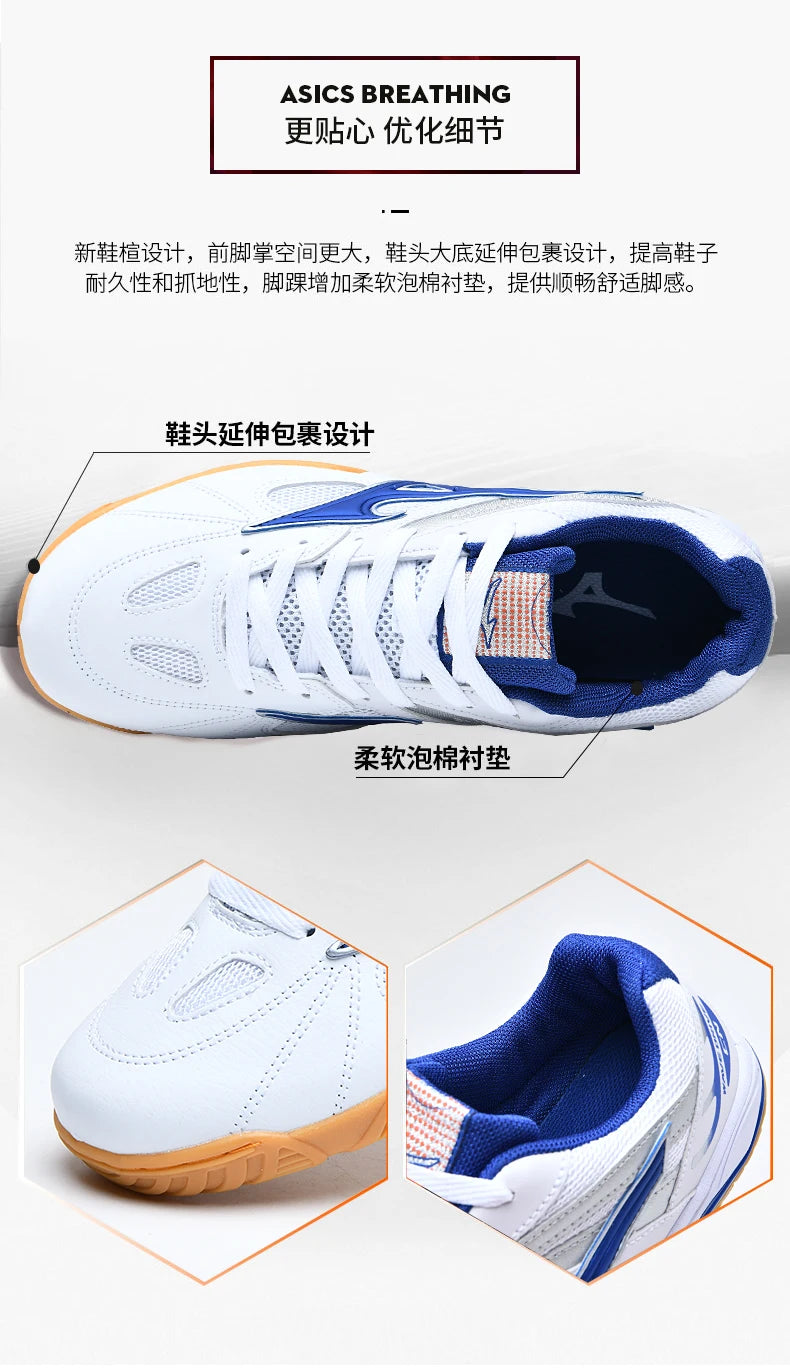 New Professional Badminton Men Shoes Couple Gym Walking Sneakers Men Volleyball Shoes Outdoor Sports Training Women Tennis Shoes