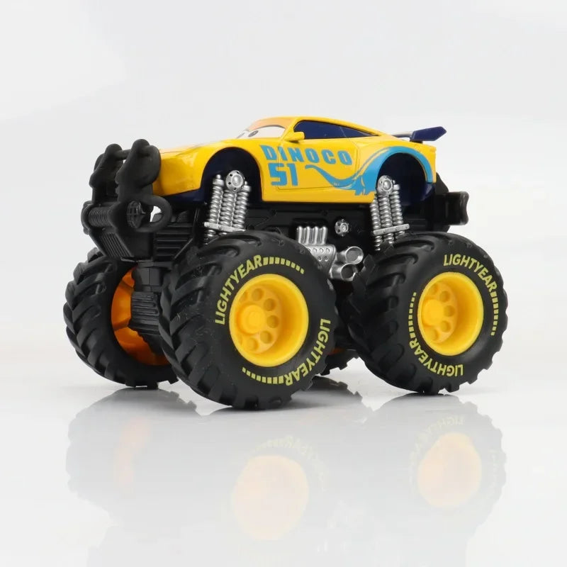 Large size Disney Pixar Cars Toy Bigfoot McQueen Jackson Storm Mater Inertial force car Model Toy For Kid birthday Gift