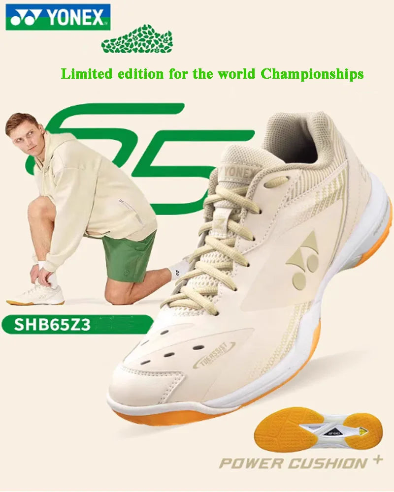 Top YONEX Badminton Shoes for Men and Women YY High-quality Shock-absorbing Breathable Non-slip Training Sports Tennis Sneakers