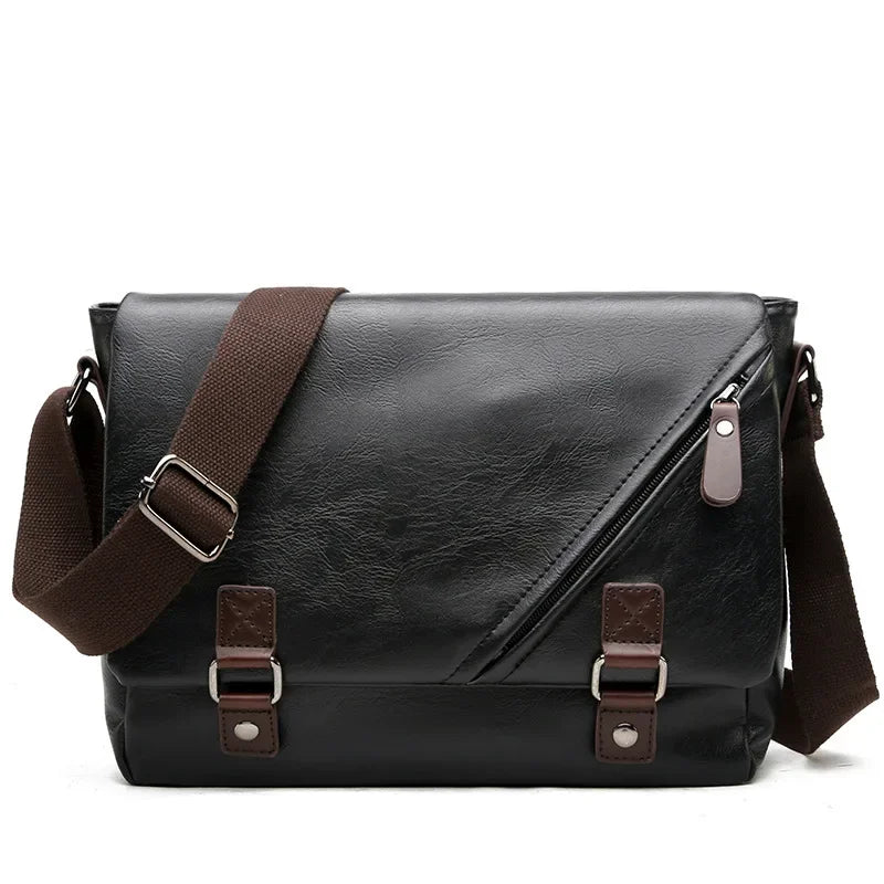 Weixier 2022 Fashion New Single Shoulder Bag Business Leisure Korean Style Men's Single Crossbody Leather Bag Messenger Bags sac