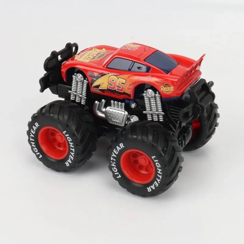 Large size Disney Pixar Cars Toy Bigfoot McQueen Jackson Storm Mater Inertial force car Model Toy For Kid birthday Gift