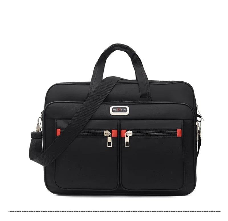 Fashion Large Capacity Men's Briefcase Multifunction Laptop Bag Office Male Shoulder Messenger Bag Business Handbag