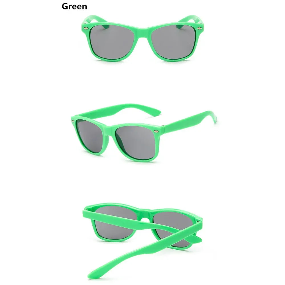 Fashion Brand Kids Sunglasses Child Black Sun Glasses Anti-uv Baby Sun-shading Eyeglasses Girl Boy Sunglass