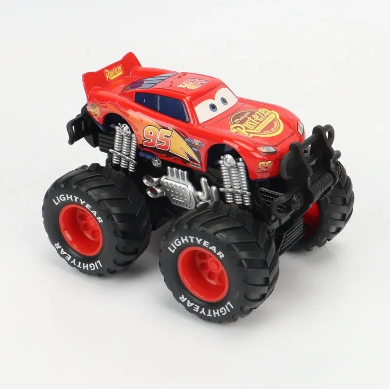 Large size Disney Pixar Cars Toy Bigfoot McQueen Jackson Storm Mater Inertial force car Model Toy For Kid birthday Gift